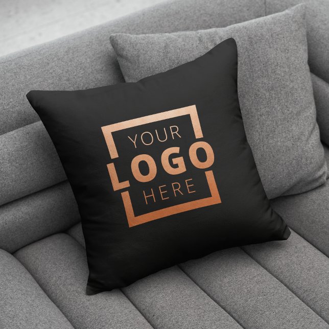 Custom Business Company Logo Promotional Branded Cushion (Creator Uploaded)
