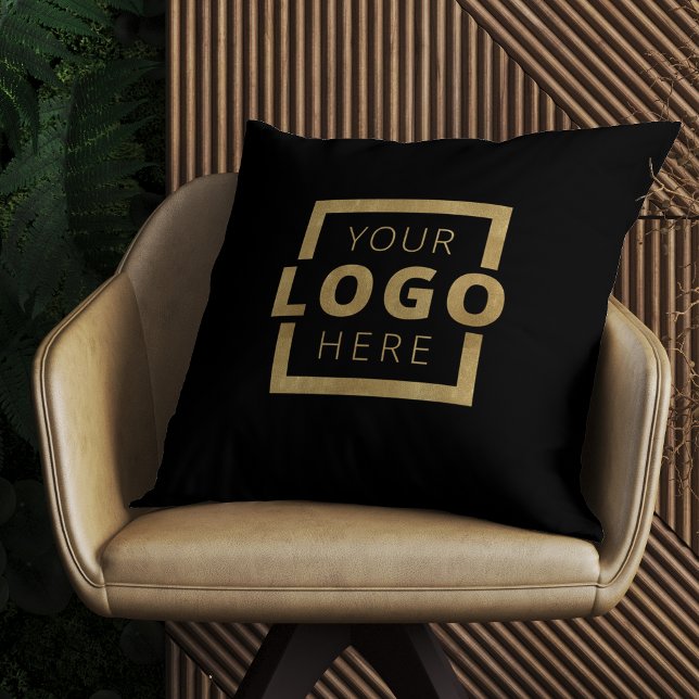 Custom Business Company Logo Promotional Branded Cushion (Creator Uploaded)