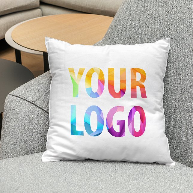 Custom Business Company Logo Promotional Branded Cushion (Creator Uploaded)