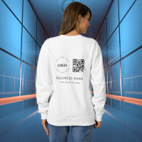 Custom Business Company Logo QR Code Scan & Text