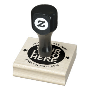 Custom Business Company Logo Rubber Stamp