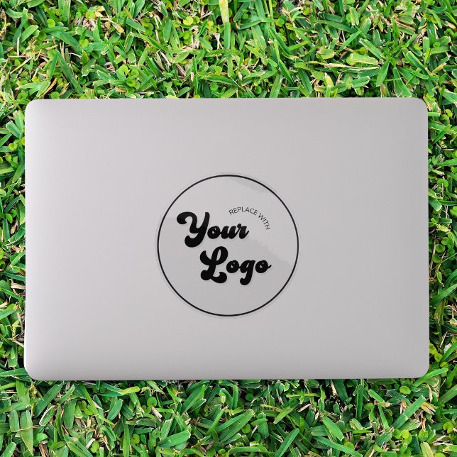 Custom Business Company Round Circle Logo Laptop (Creator Uploaded)
