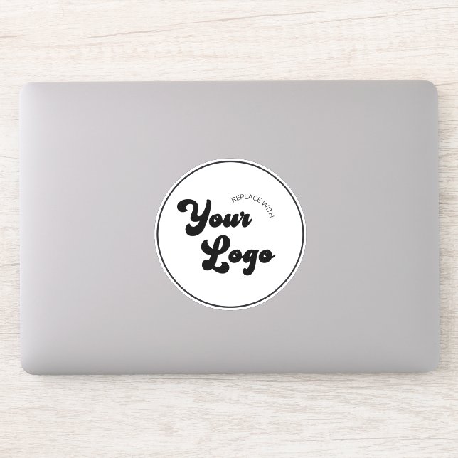 Custom Business Company Round Circle Logo Laptop S (Computer)