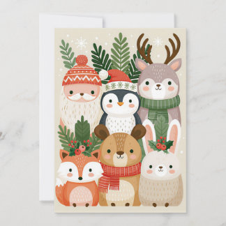 Custom Business Corporate Christmas Holiday Card