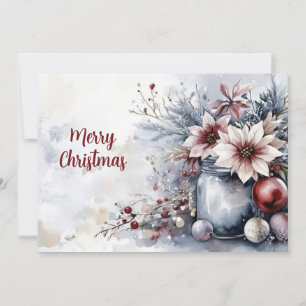 Custom Business Corporate Christmas Holiday Card