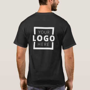 Custom Business Corporate Logo Employee Uniform T-Shirt