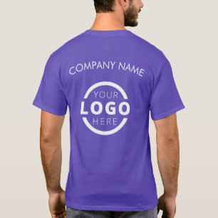 Custom Business Corporate Logo Employee Uniform T-Shirt