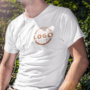 Custom Business Corporate Logo Employee Uniform T-Shirt