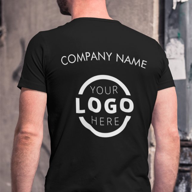 Custom Business Corporate Logo Employee Uniform T-Shirt (Creator Uploaded)