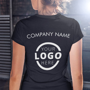 Custom Business Corporate Logo Employee Uniform T-Shirt