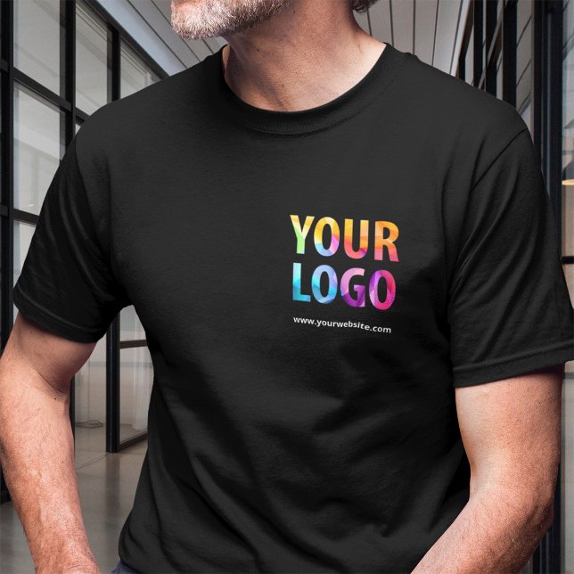 Custom Business Corporate Logo Employee Uniform T-Shirt (Creator Uploaded)