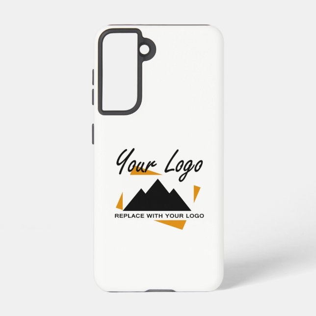 Custom Business Design Add Your Company Logo Samsung Galaxy S21 Case (Back)