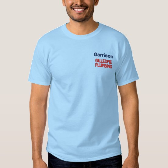 Business Embroidered TShirts & Shirt Designs Zazzle UK