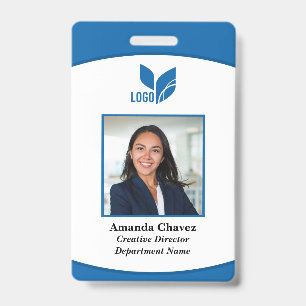 Custom Business Employee Photo ID Badge
