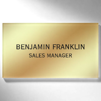 Custom Business Employee Professional Name Tag Pin