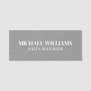 Custom Business Employee Professional Name Tag Pin