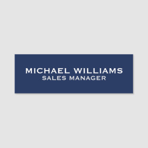 Custom Business Employee Professional Name Tag Pin