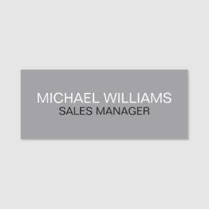 Custom Business Employee Professional Name Tag Pin