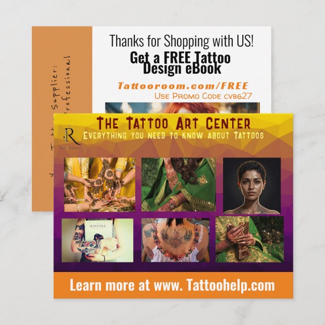 Custom Business Flyer Branding Template (Front/Back)