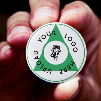 Custom Business Logo 3 Cm Round Badge