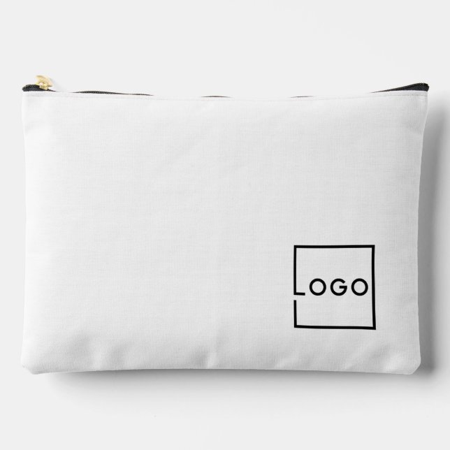 Custom Business Logo Accessory Pouch (Front)