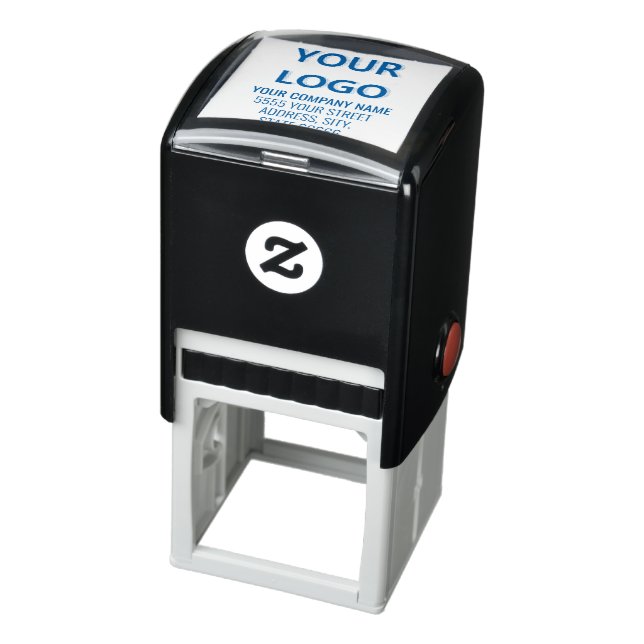 Custom Business Logo Address Self-inking Stamp (Product)