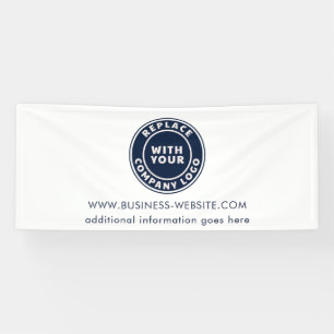 Custom Business Logo and Corporate Website Banner