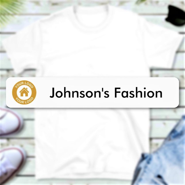 Custom Business Logo and Text Fabric Clothing (Creator Uploaded)