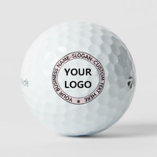 Custom Business Logo and Text Golf Balls Stamp