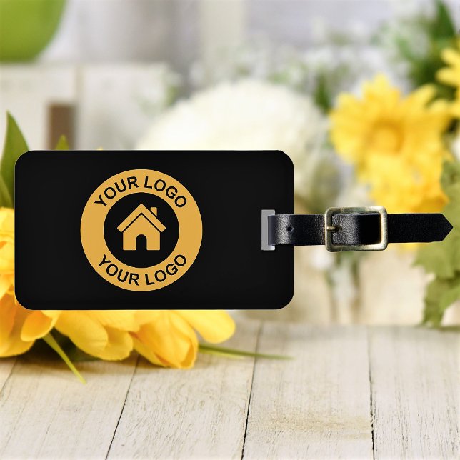 Custom Business Logo and Text Luggage Tag (Creator Uploaded)