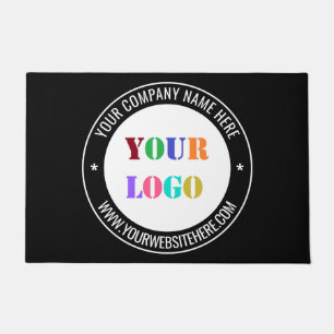 Custom Business Logo and Text Your Company Doormat