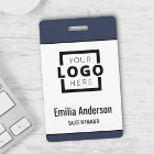 Custom Business Logo Basic Barcode Employee