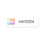 Custom Business Logo Basic Employee Staff Name