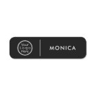 Custom Business Logo Basic Employee Staff Name Tag