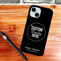 Custom Business Logo Black Modern Professional