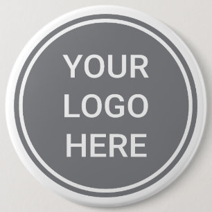 Custom Business Logo Branded Corporate Employee 6 Cm Round Badge