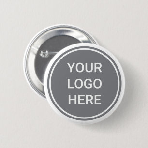 Custom Business Logo Branded Corporate Employee 6 Cm Round Badge