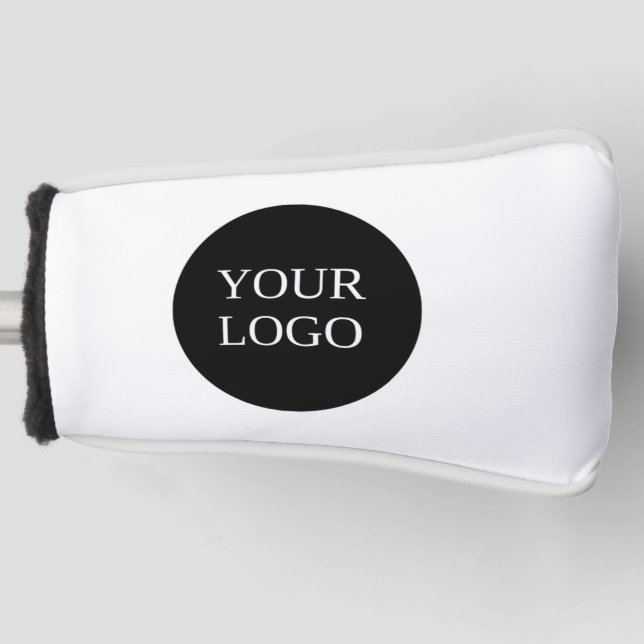 Custom Business Logo Branded Golf Head Cover (Front)
