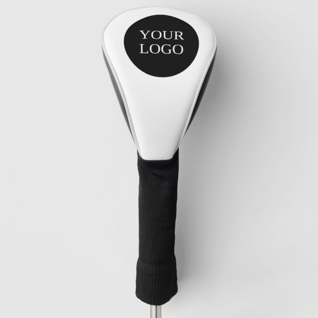 Custom Business Logo Branded Golf Head Cover (Front)