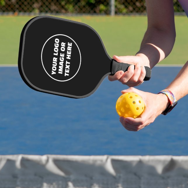 Custom Business Logo Branded Professional Pickleball Paddle (Insitu)