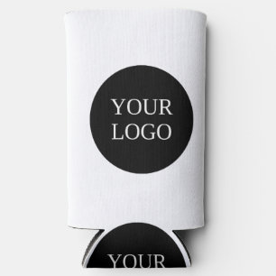 Custom Business Logo Branded  Seltzer Can Cooler