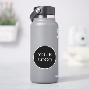 Custom Business Logo Branded  Water Bottle Sticker