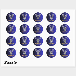 Custom Business Logo Branding Stickers - 1.5" Roun