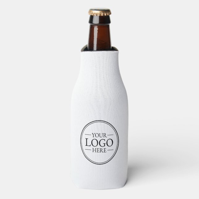 Custom Business Logo Can Cooler (Bottle Front)