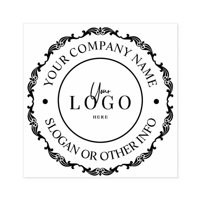Custom Business Logo Classic Rubber Stamp (Imprint)