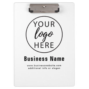 Custom Business Logo clipboard