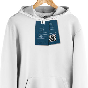 Custom Business Logo Clothing Label Price Hang Tag