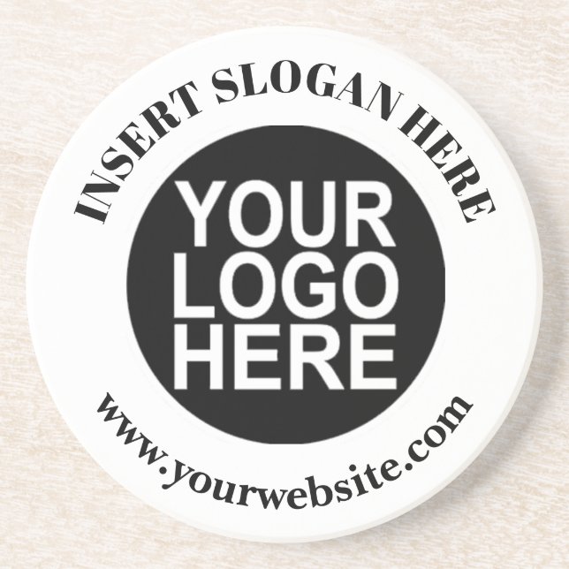 Custom Business Logo  Coaster (Front)