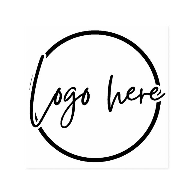 Custom Business Logo Company Branded Self-inking S Self-inking Stamp (Design)