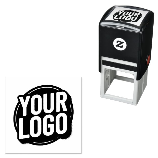 Custom Business Logo Company Branded Self-inking S Stamp (In Situ)